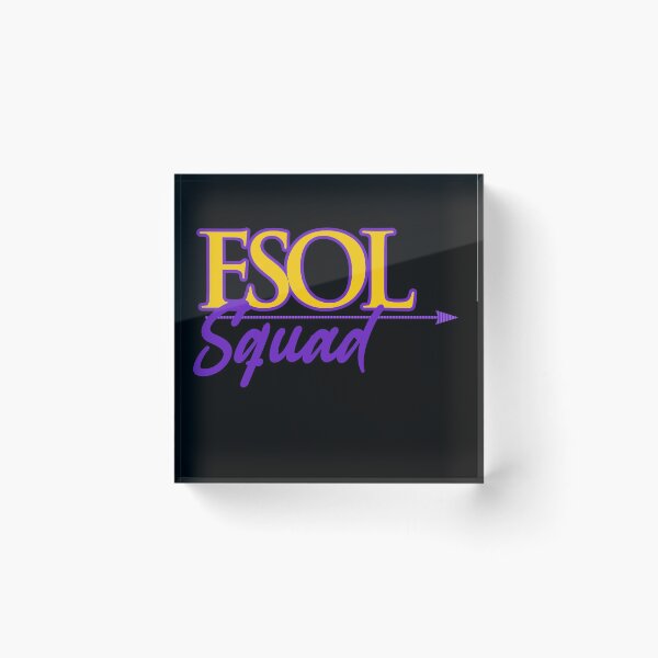 Item preview, Esol Squad Esol Teacher Esl Squad SuperHero designed and sold by wiggy38.