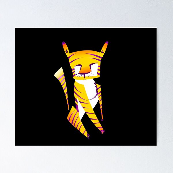 Item preview, Tigre- Minimalismo designed and sold by ragequeen94.
