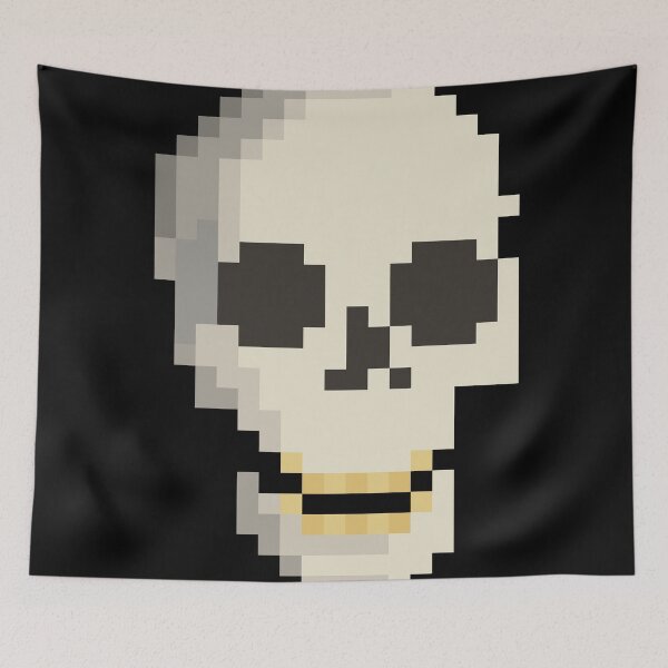 Item preview, Cráneo de pixel designed and sold by blb1014.
