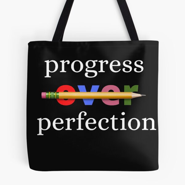Item preview, Motivational Progress Over Perfection Back To School Teacher essential t-shirt designed and sold by Luckydoe1.