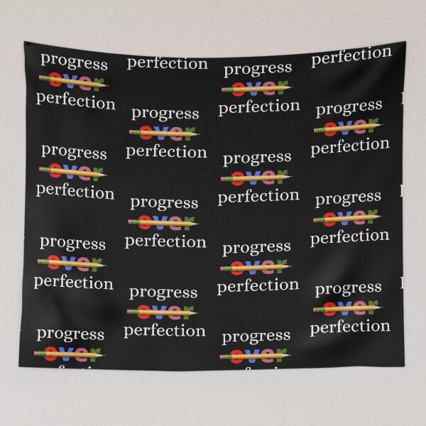Item preview, Motivational Progress Over Perfection Back To School Teacher essential t-shirt designed and sold by Luckydoe1.
