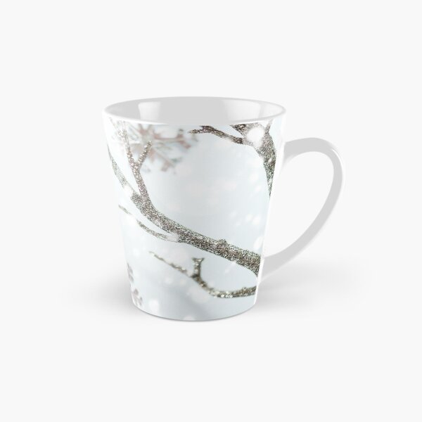 Item preview, Christmas border, silver branch and metallic snowflakes  designed and sold by dariazu.