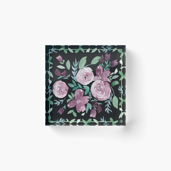 Item preview, Lover of flowers and black designed and sold by Lizi Land.