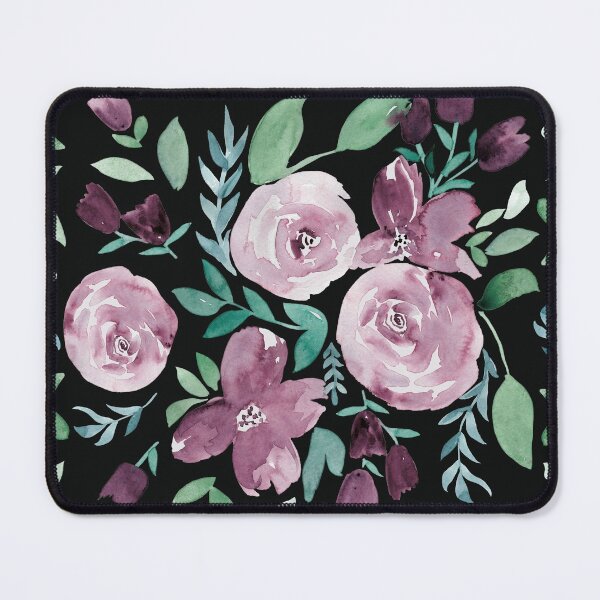 Item preview, Lover of flowers and black designed and sold by Lizi Land.