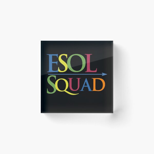 Item preview, Esol Squad Esol Teacher Esl Squad SuperHero designed and sold by wiggy38.