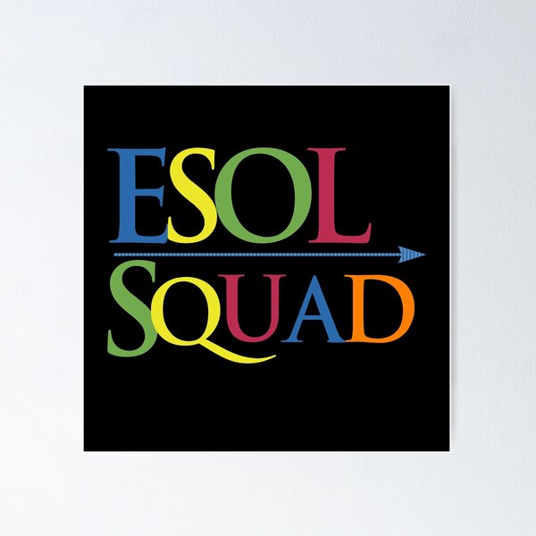 Item preview, Esol Squad Esol Teacher Esl Squad SuperHero designed and sold by wiggy38.