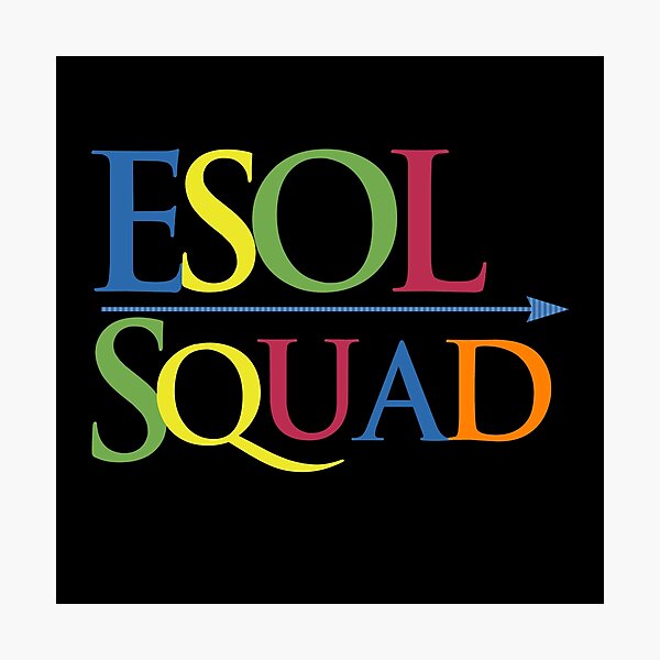 Item preview, Esol Squad Esol Teacher Esl Squad SuperHero designed and sold by wiggy38.