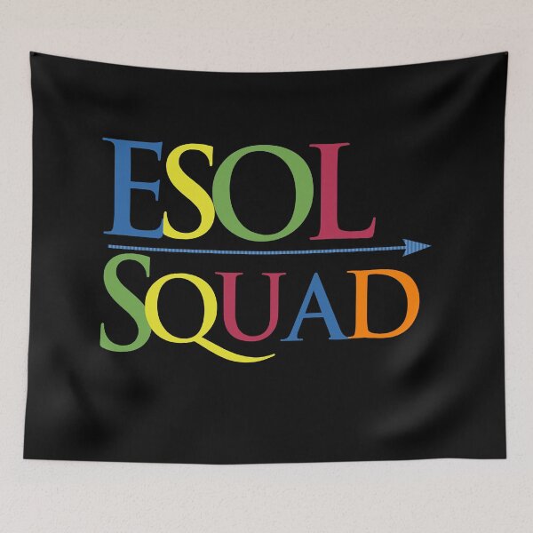 Item preview, Esol Squad Esol Teacher Esl Squad SuperHero designed and sold by wiggy38.