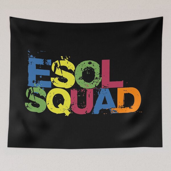 Item preview, Esol Squad Esol Teacher Esl Squad SuperHero designed and sold by wiggy38.