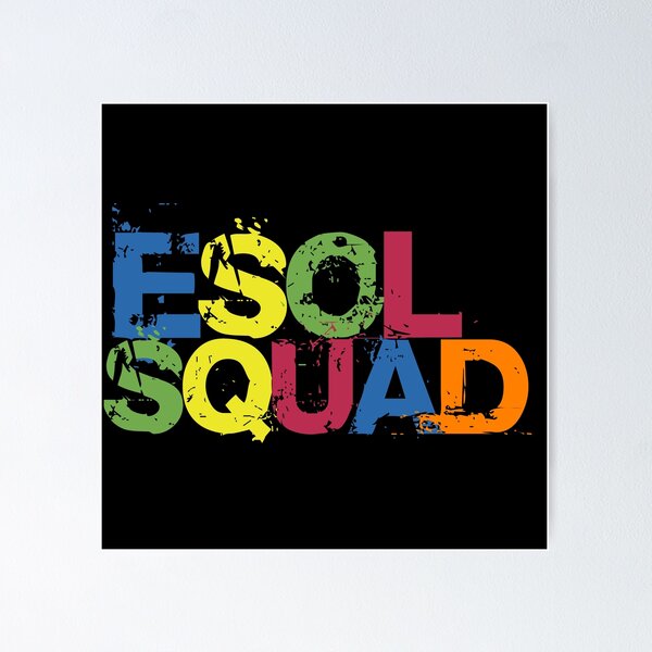 Item preview, Esol Squad Esol Teacher Esl Squad SuperHero designed and sold by wiggy38.