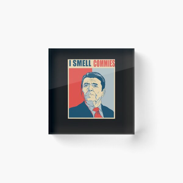Item preview, I Smell Commies Funny Political Ronald Reagan Meme designed and sold by Kribis.