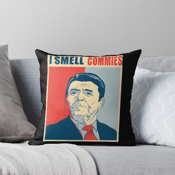 Item preview, I Smell Commies Funny Political Ronald Reagan Meme designed and sold by Kribis.