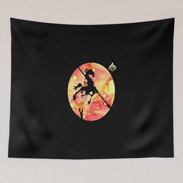 Item preview, Genshin Impact Xiangling Silueta designed and sold by GingerCatGifts.