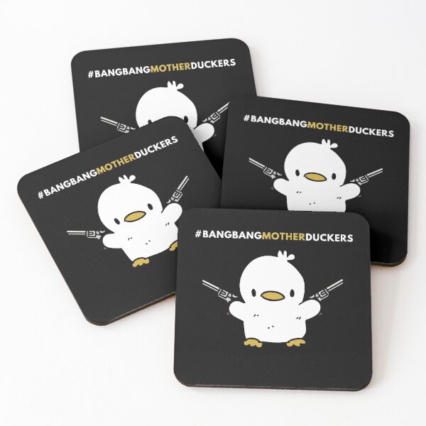 Item preview, Mother Duckers - Bang Bang - Funny Duck T shirt designed and sold by CircaModern.
