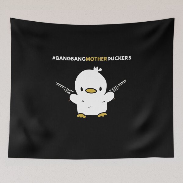 Item preview, Mother Duckers - Bang Bang - Funny Duck T shirt designed and sold by CircaModern.