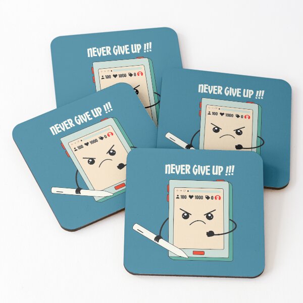 Item preview, Never Give Up designed and sold by DAFIN.