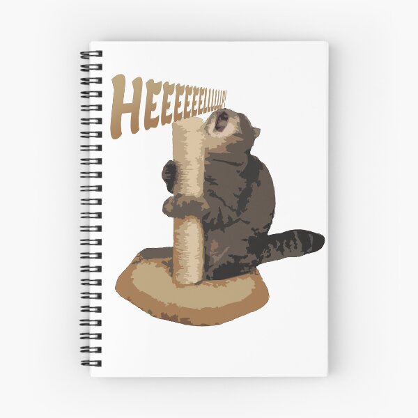 Item preview, Screaming Cat on a Scratchpost Meme - V.1 designed and sold by dbatista.