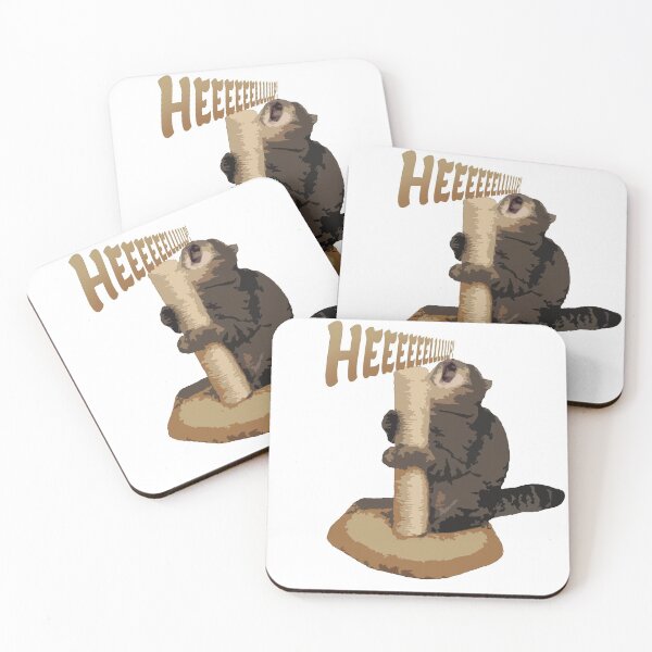 Item preview, Screaming Cat on a Scratchpost Meme - V.1 designed and sold by dbatista.