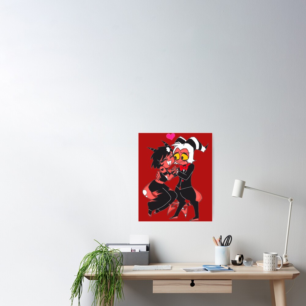 Helluva Boss Millie And Moxxie Poster For Sale By TORVENIUS Redbubble