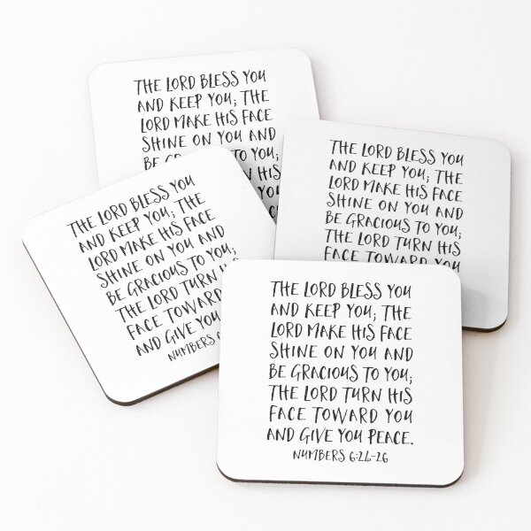 Item preview, The Lord Bless You And Keep You, Numbers 6:24-26, Scripture Art designed and sold by aenaonartwork.