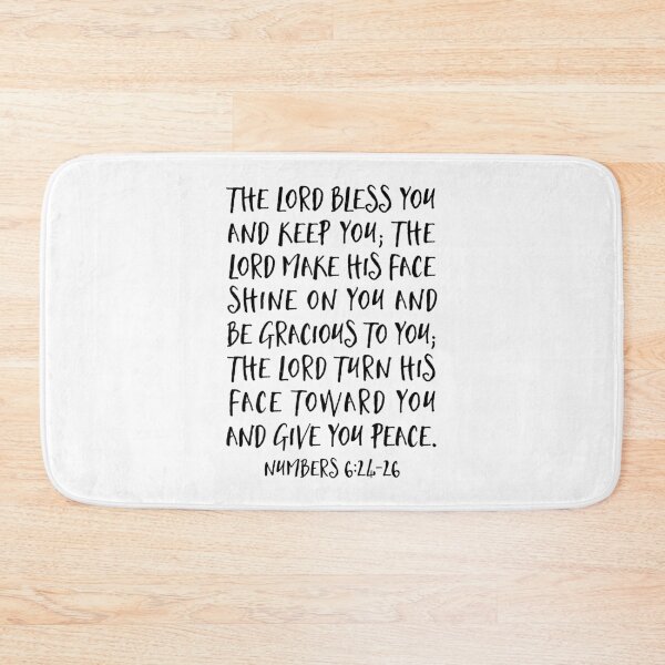 Item preview, The Lord Bless You And Keep You, Numbers 6:24-26, Scripture Art designed and sold by aenaonartwork.