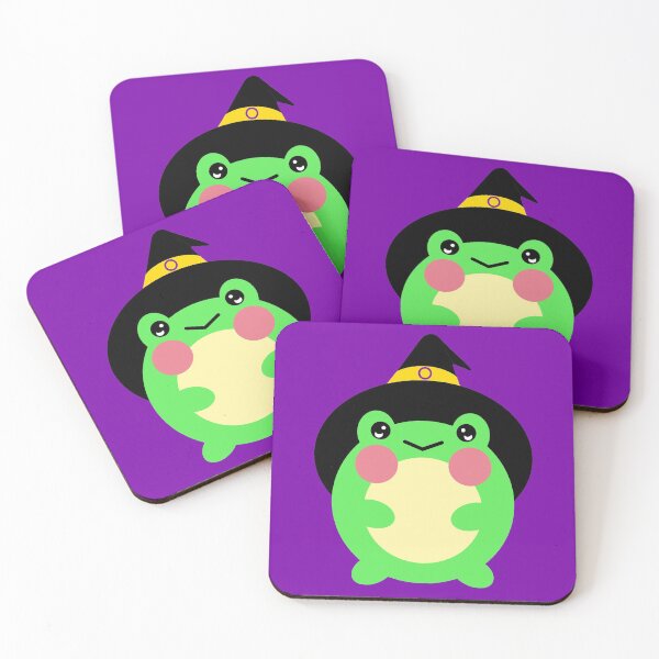 Item preview, Frog In A Subtle Intersex Pride Witch Hat designed and sold by Jelly Turnip.