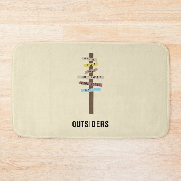 Item preview, Outsiders Signs - B designed and sold by thedustyshelves.
