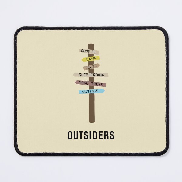 Item preview, Outsiders Signs - B designed and sold by thedustyshelves.