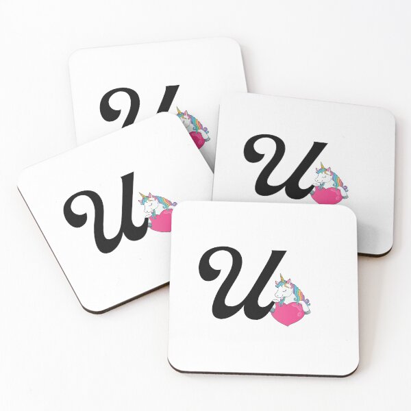 Item preview, U for Unicorn (  letters ) ( alphabet ) designed and sold by Sesa76.