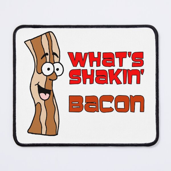 Item preview, What's Shakin' Bacon Cartoon Bacon Humor designed and sold by jaycartoonist.
