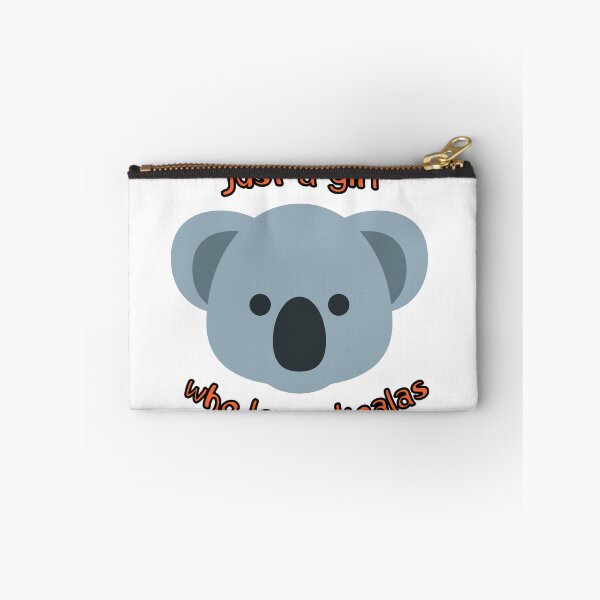 Item preview, Just a girl who loves koalas - orange designed and sold by Good-tees.