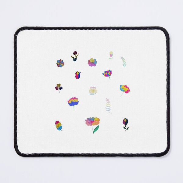 Item preview, Pansexual Garden Sticker Pack designed and sold by pinkberryarts.
