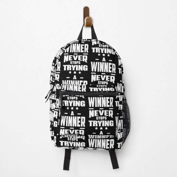 Item preview, Motivational Quotes For Success In Life, A winner never stops trying designed and sold by MeroniGDesign.