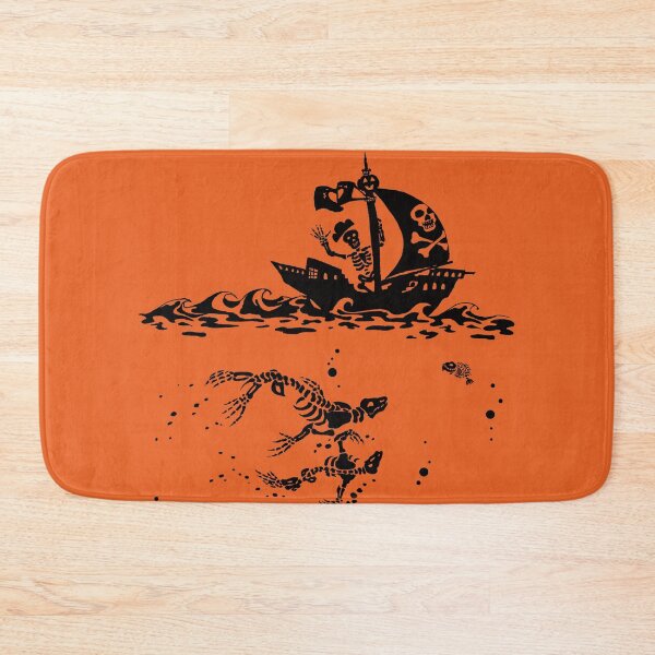 Item preview, The Pirate Ship Burning Heart designed and sold by WolfbladeArts.