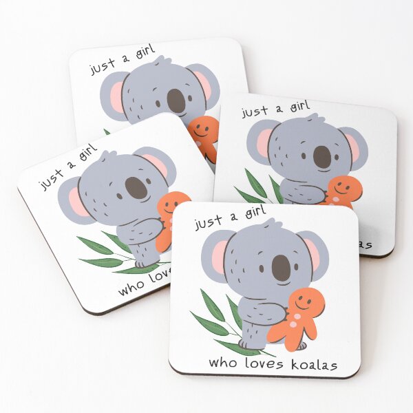 Item preview, Just a girl who loves koalas - toy designed and sold by Good-tees.