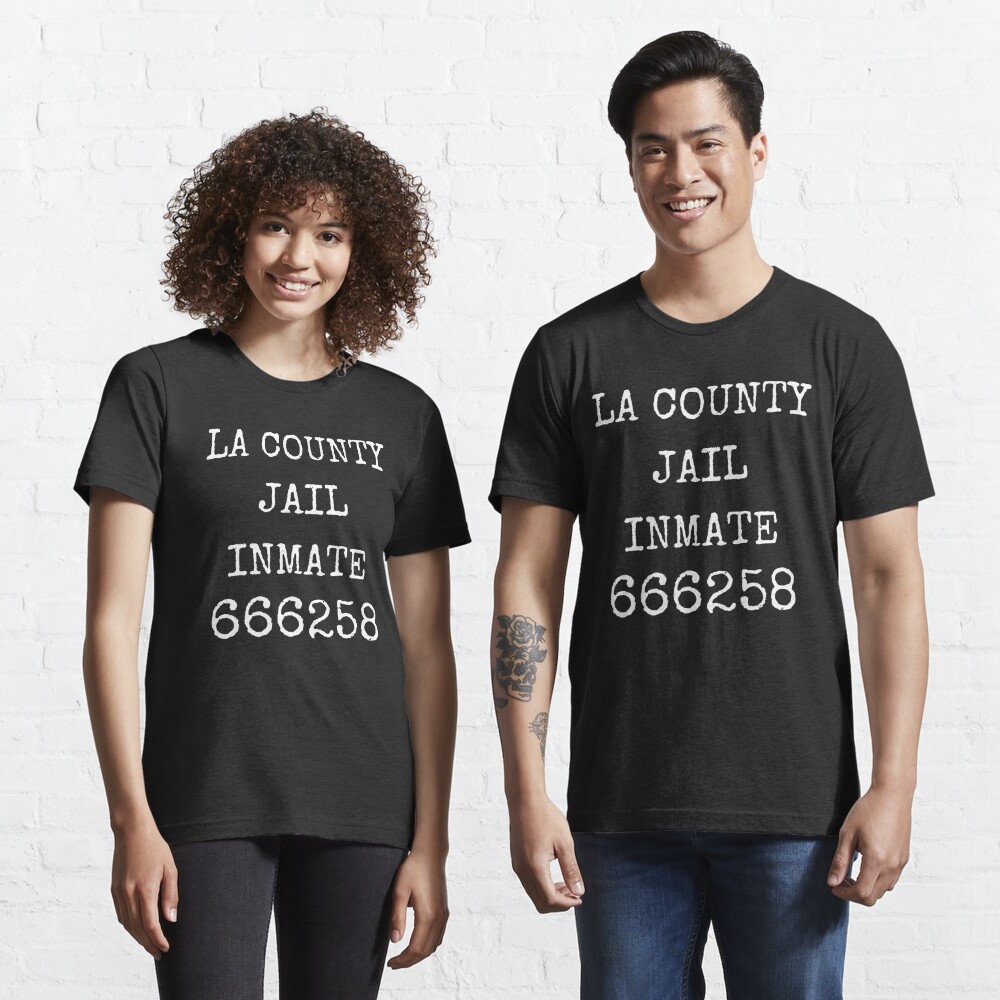 Los Angeles County Jail T Shirt Funny Humor T-Shirt