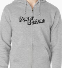 Power Bottom Zipped Hoodie