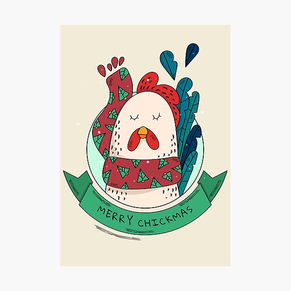 Item preview, Merry Chickmas designed and sold by JDWCreations.