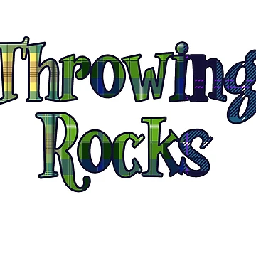 Artwork thumbnail, Throwing Rocks by BroManceWear