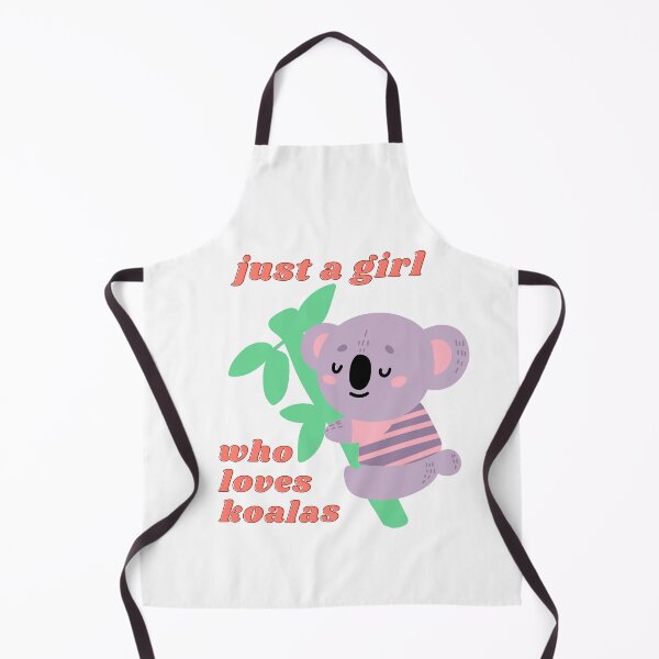 Item preview, Just a girl who loves koalas - eucalyptus designed and sold by Good-tees.