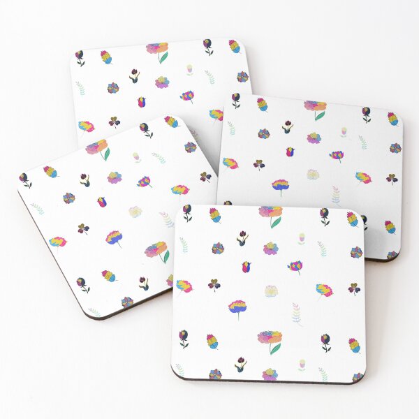 Item preview, Pansexual Garden Sticker Pack designed and sold by pinkberryarts.