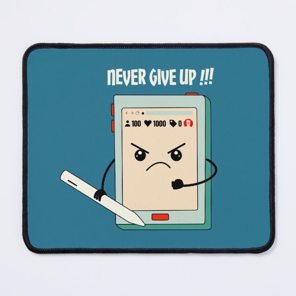 Item preview, Never Give Up designed and sold by DAFIN.
