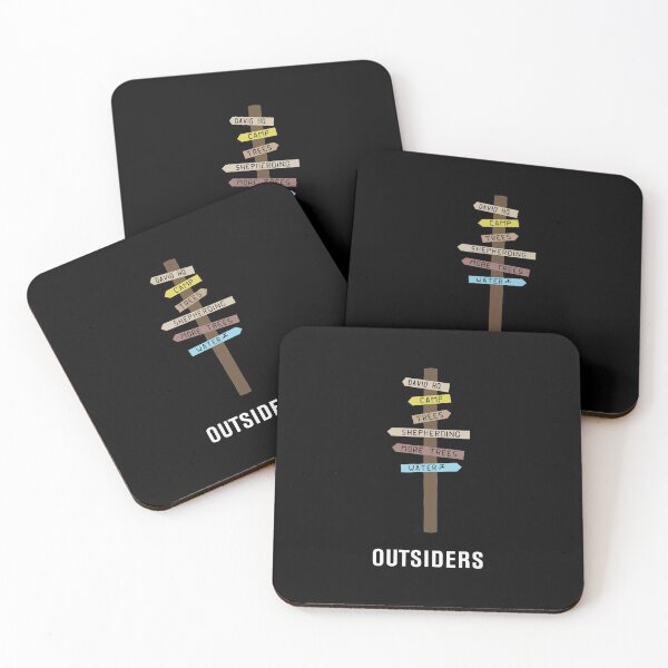 Item preview, Outsiders Signs - W designed and sold by thedustyshelves.