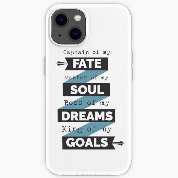 Captain Of My Fate! iPhone Soft Case