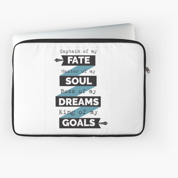 Captain Of My Fate! Laptop Sleeve