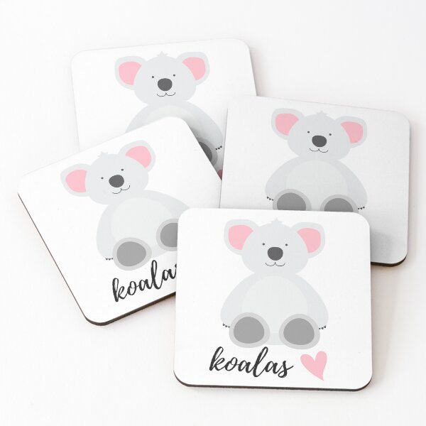 Item preview, Just a girl who loves koalas - heart designed and sold by Good-tees.