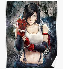 Tifa Lockhart FF7 Portrait Poster
