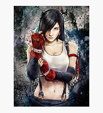 Tifa Lockhart FF7 Portrait Photographic Print