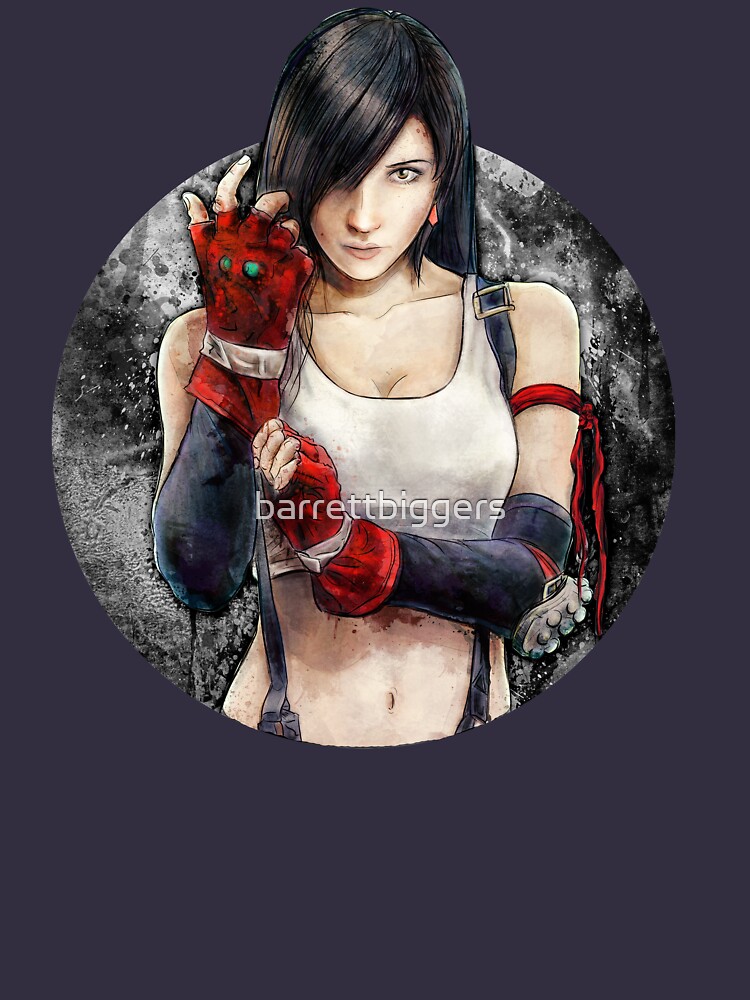 Tifa Lockhart FF7 Portrait by barrettbiggers