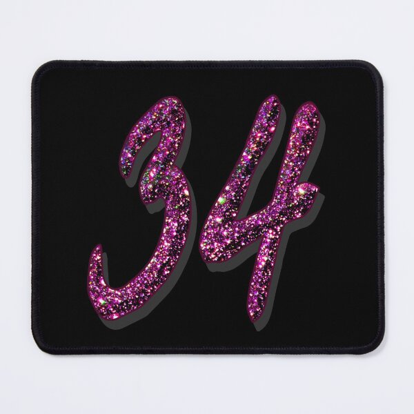 Item preview, 34th birthday anniversary - numbers designed and sold by GlamourChick.